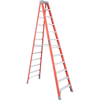 Louisville FS1500 Fiberglass Step Ladder / A-Type Ladder (300 lbs - Orange) - KHM Megatools Corp. Louisville FS1500 Fiberglass Step Ladder / A-Type Ladder (300 lbs - Orange) - KHM Megatools Corp.